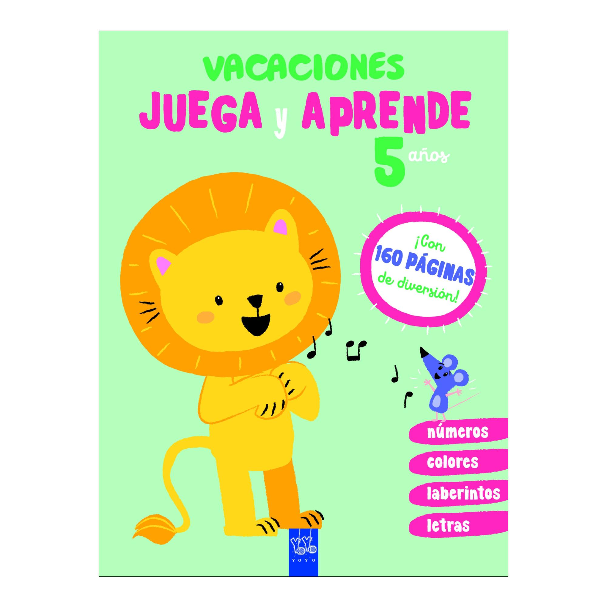 Imagen 0 de Vacaciones. Juega y aprende. 5 años (Tapa blanda)