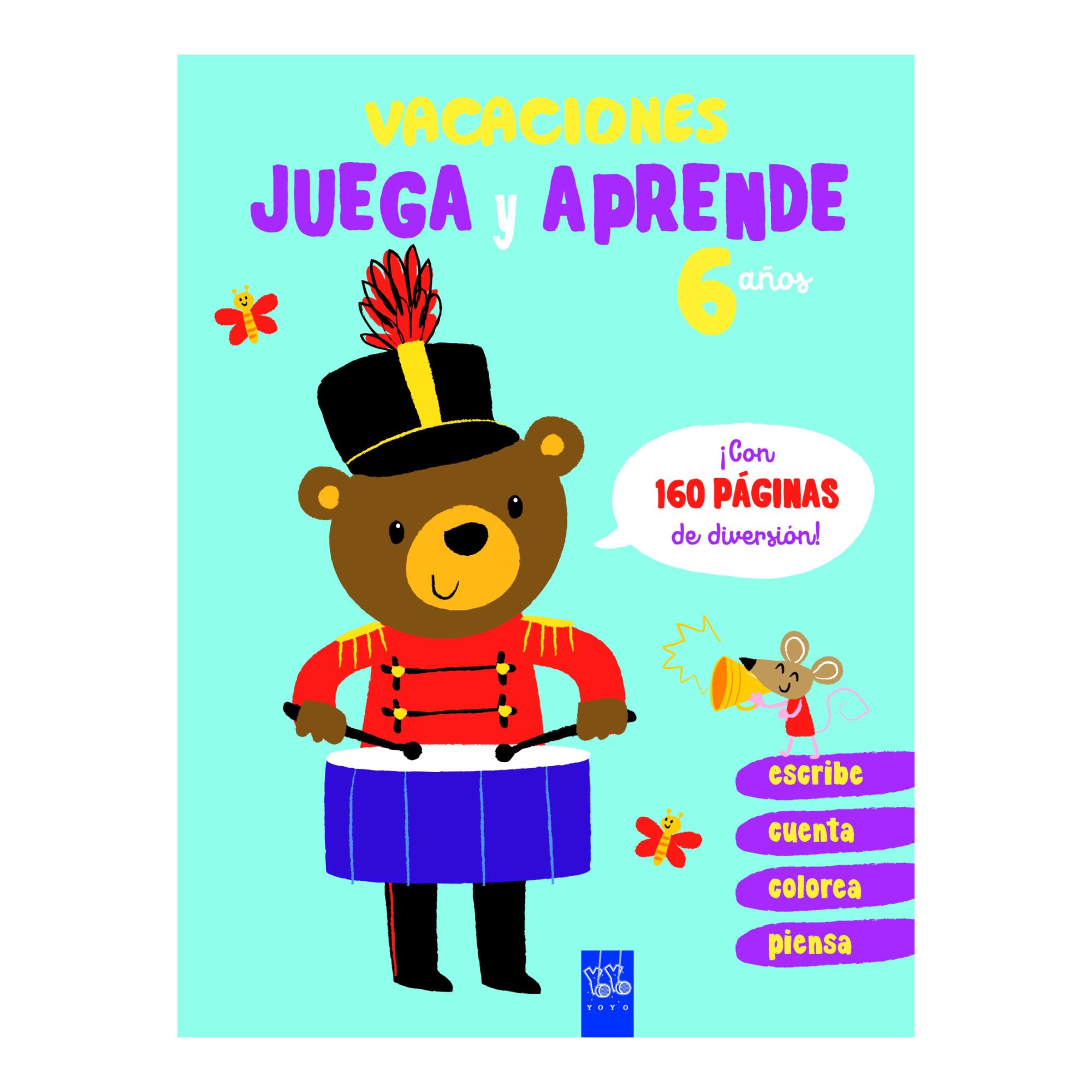 Imagen 0 de Vacaciones. Juega y aprende. 6 años (Tapa blanda)