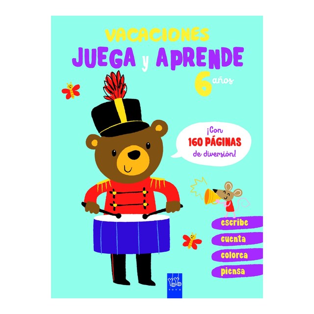 Imagen 0 de Vacaciones. Juega y aprende. 6 años (Tapa blanda)