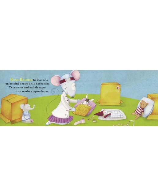 Minicuentos para ir a dormir con Rosa Ratona (Minicuentos. Libro de cartón) 3