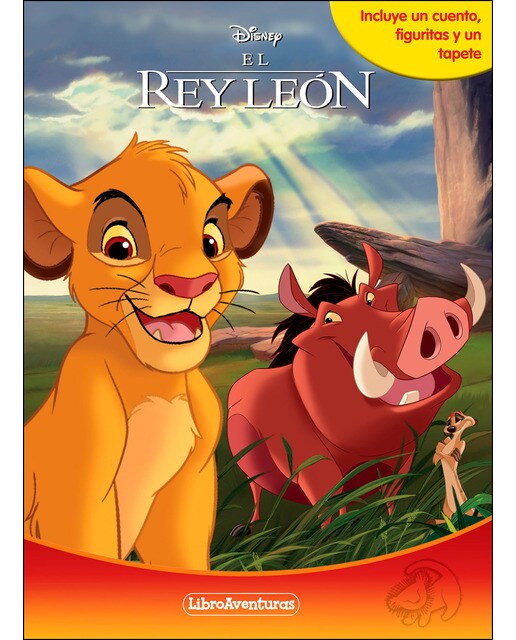 El Rey León. Libroaventuras: Incluye un cuento, figuritas y un tapete 1