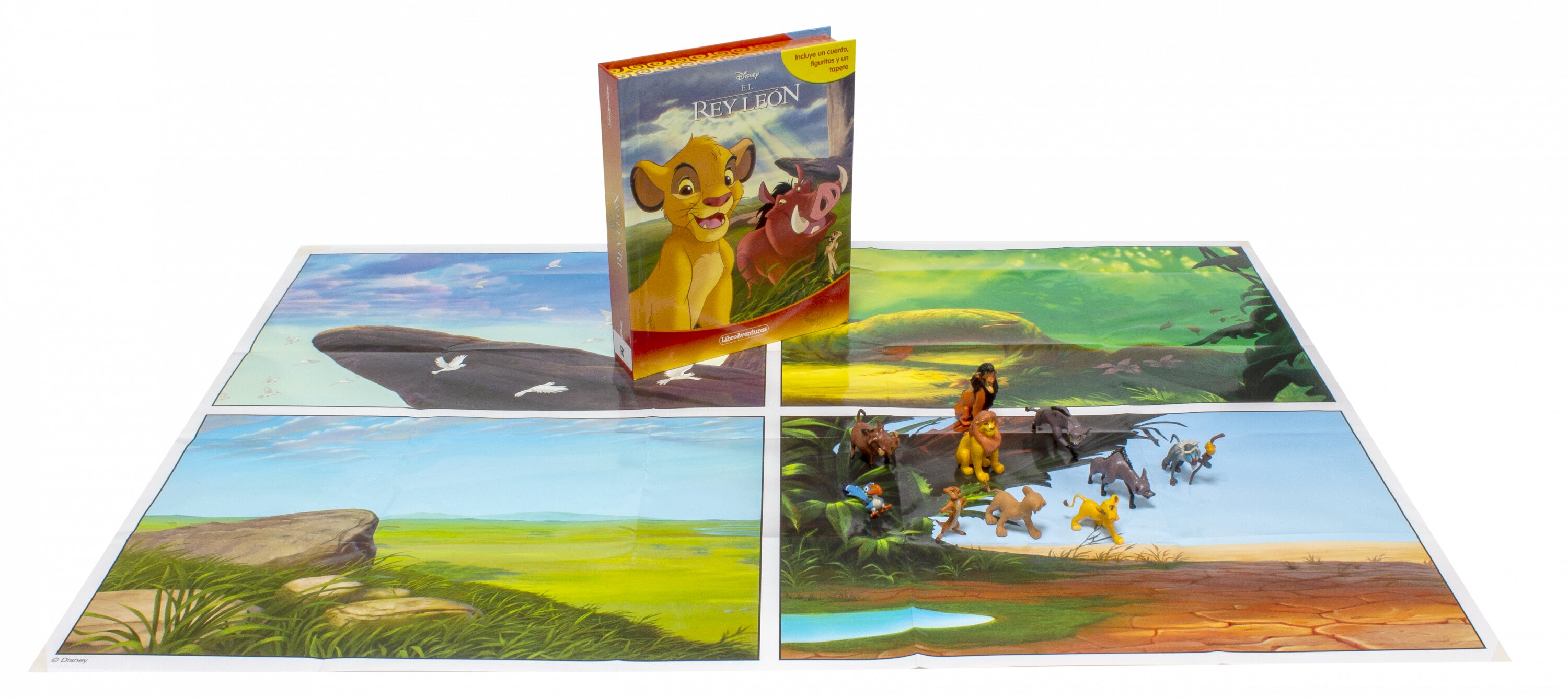 El Rey León. Libroaventuras: Incluye un cuento, figuritas y un tapete 2