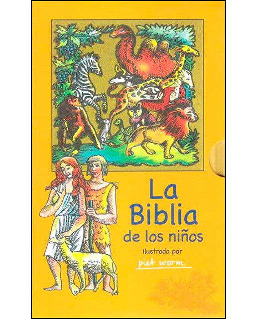 Imagen 0 de La Biblia de los niños (Estuche): Ilusrado por Piet Worm  (Tapa dura)