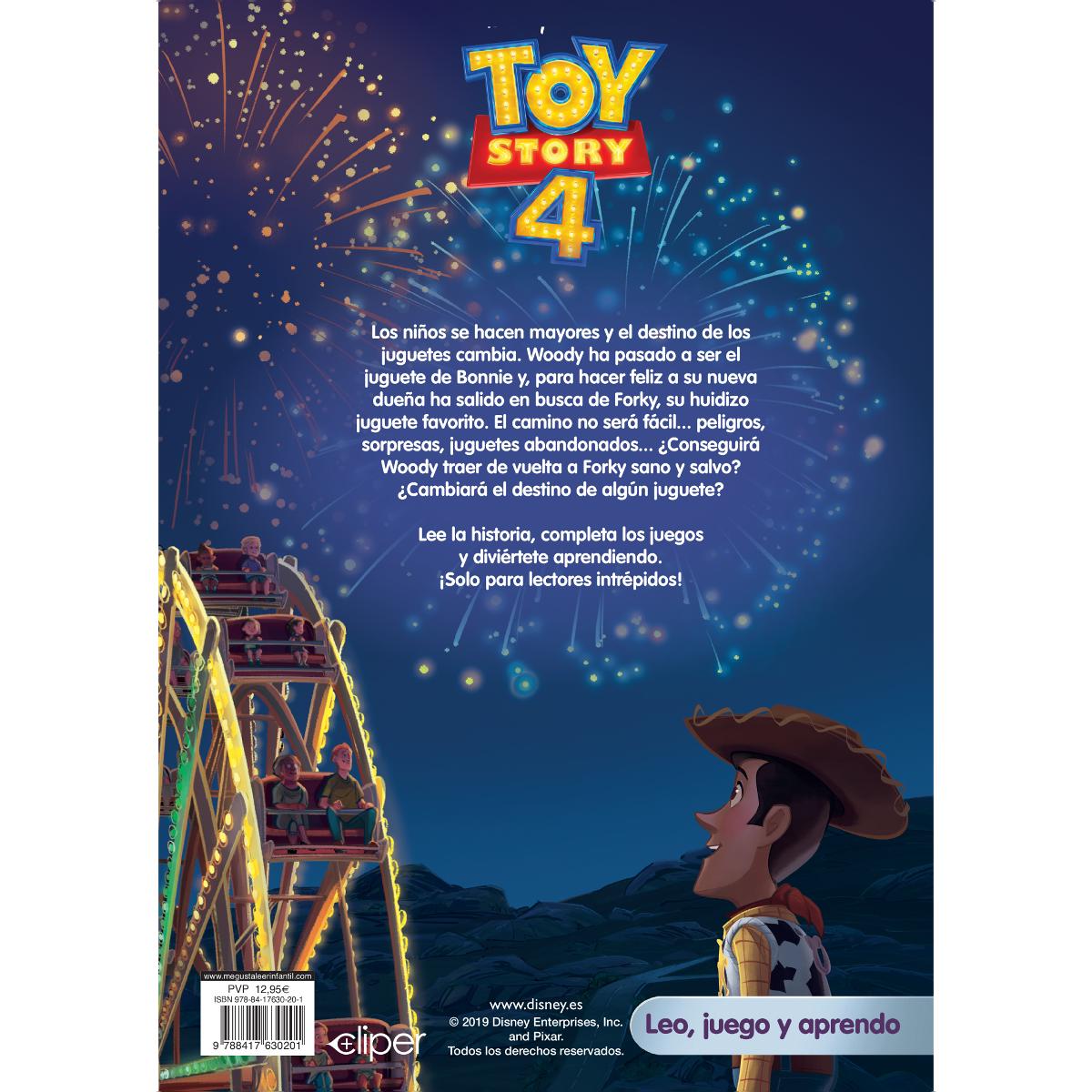 Toy Story 4 (Disney-Pixar. La historia completa): Con actividades educativas en el interior  (Tapa dura) 2