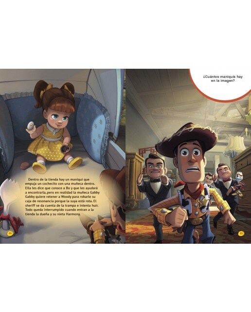 Toy Story 4 (Disney-Pixar. La historia completa): Con actividades educativas en el interior  (Tapa dura) 3