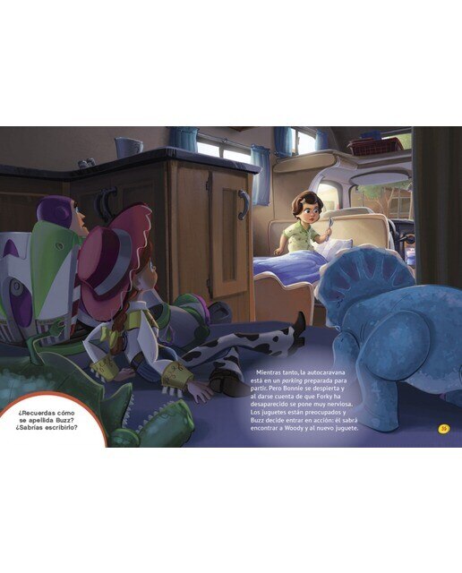 Toy Story 4 (Disney-Pixar. La historia completa): Con actividades educativas en el interior  (Tapa dura) 4