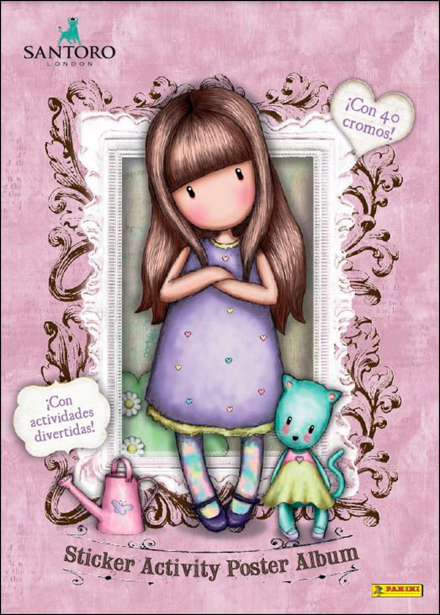 Gorjuss. Sticker activity poster album 10