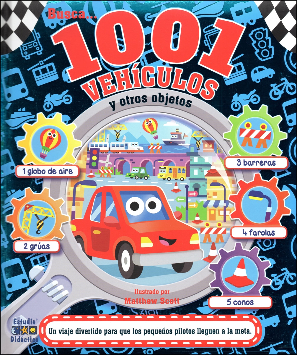 BUSCA 1001 VEHÍCULOS  Y OTROS OBJETOS (Capa dura) 1