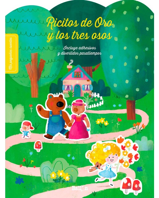 Stickers - Ricitos de oro y los tres osos