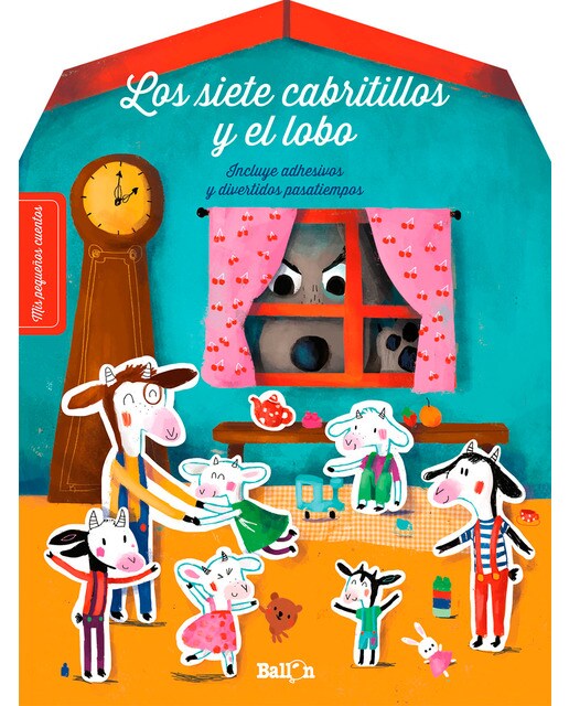 Stickers - Los siete cabritillos y el lobo (Capa mole) 1