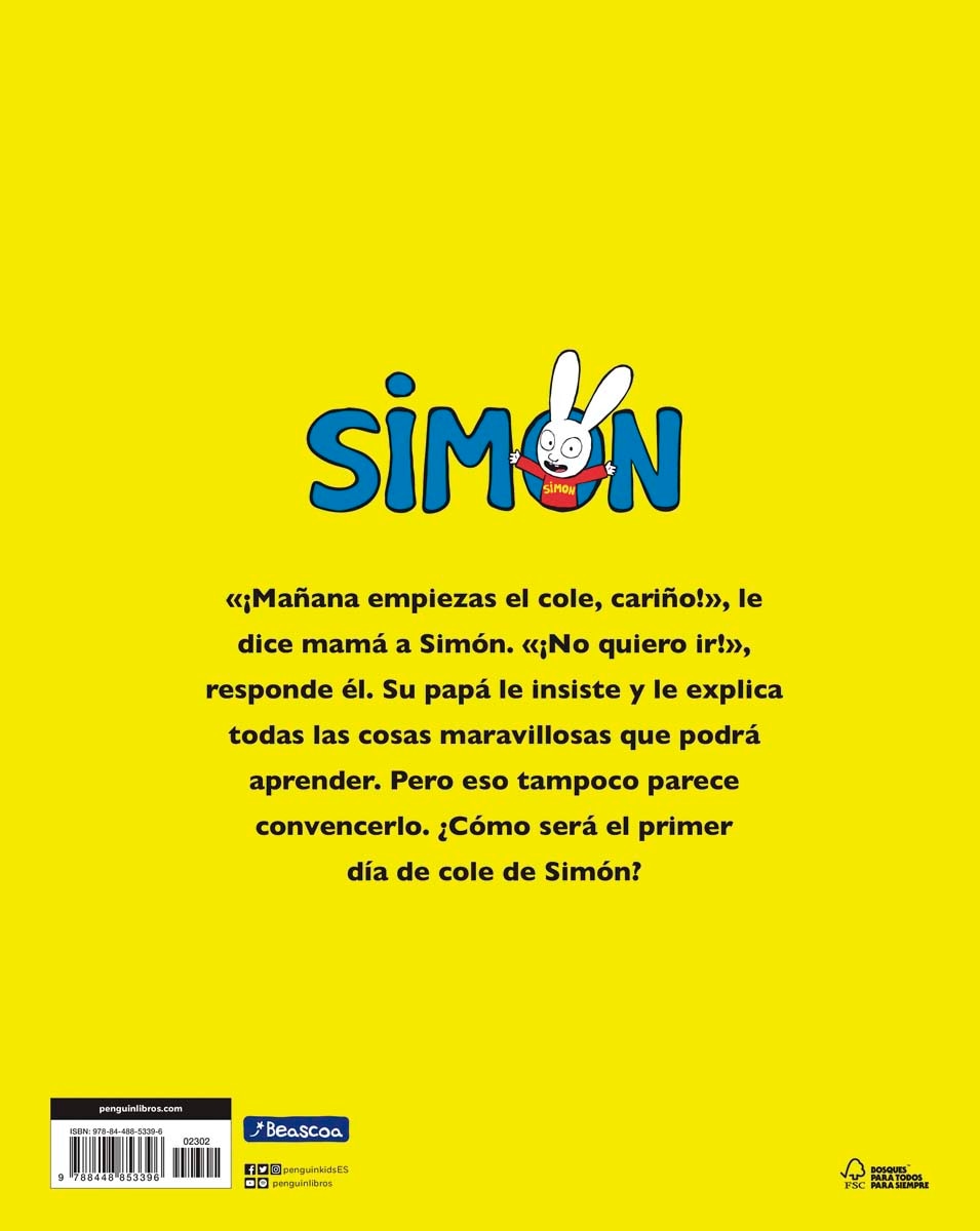 Simón - ¡No quiero ir al cole!  (Tapa dura) 6