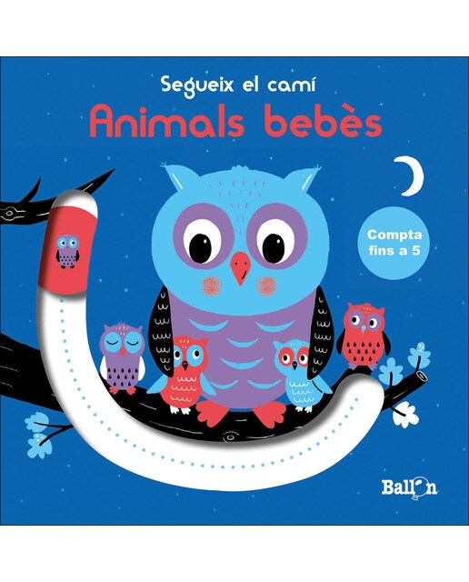 Segueix el camí - Compta fins a 5 - Animals bebès 1