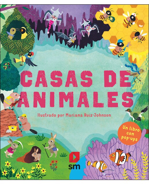 Imagen 0 de Casas de animales: Un libro en pop up (Tapa dura)