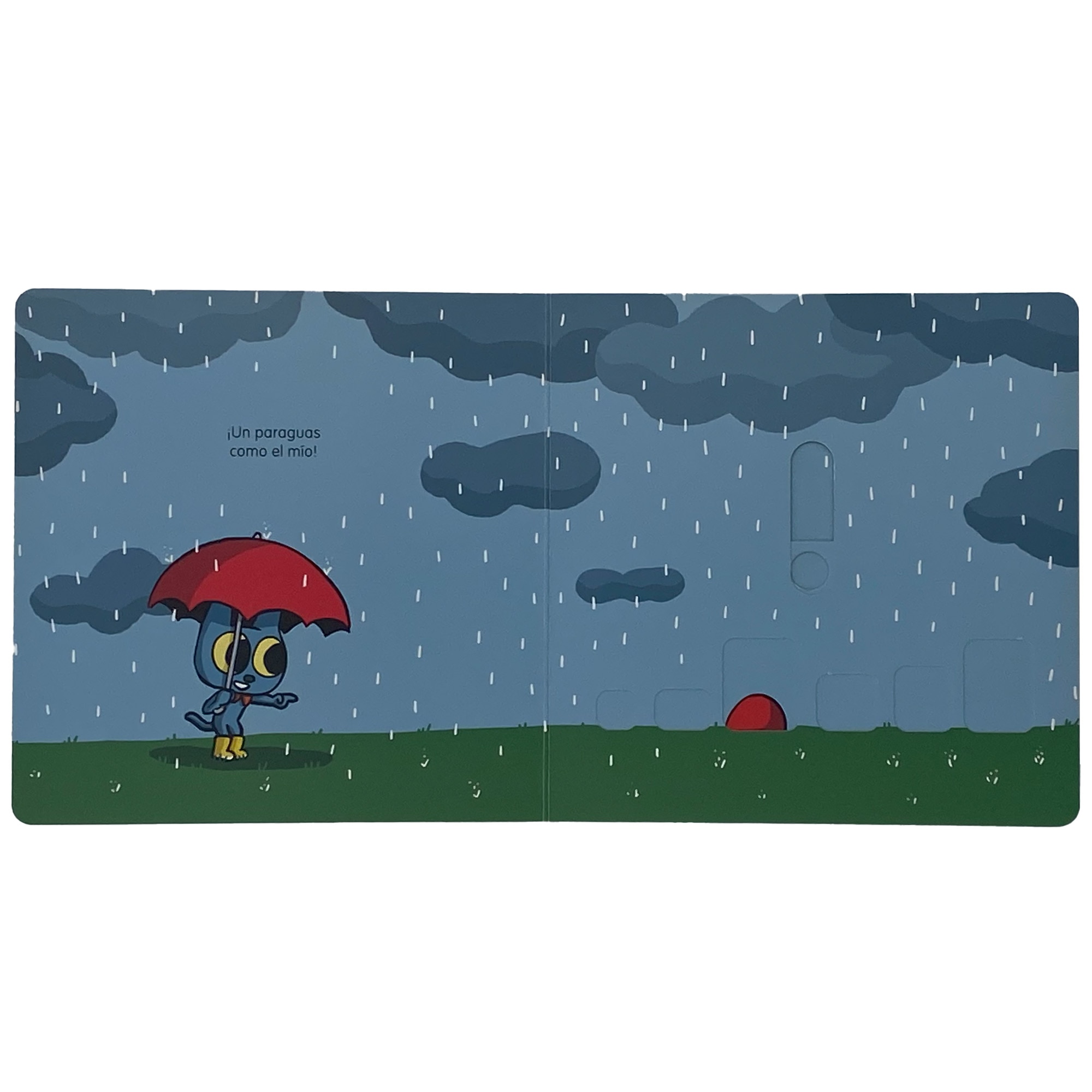Minino y la lluvia  (Tapa dura) 8