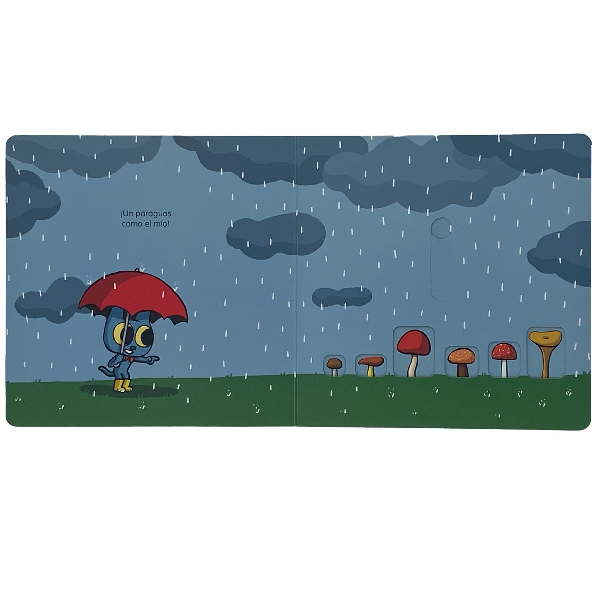 Minino y la lluvia  (Tapa dura) 9