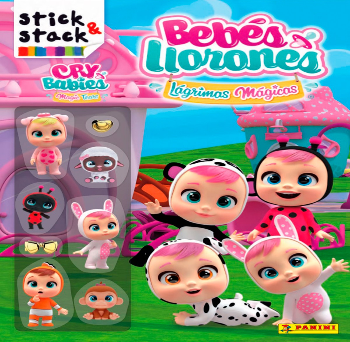 Bebés llorones stick &amp; stack