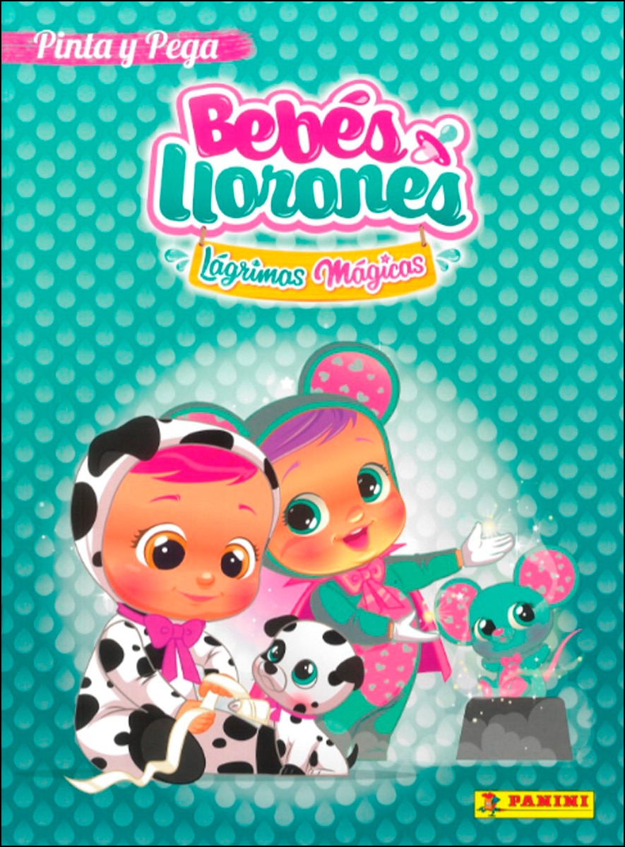 Bebés llorones 2, verde pinta y pega