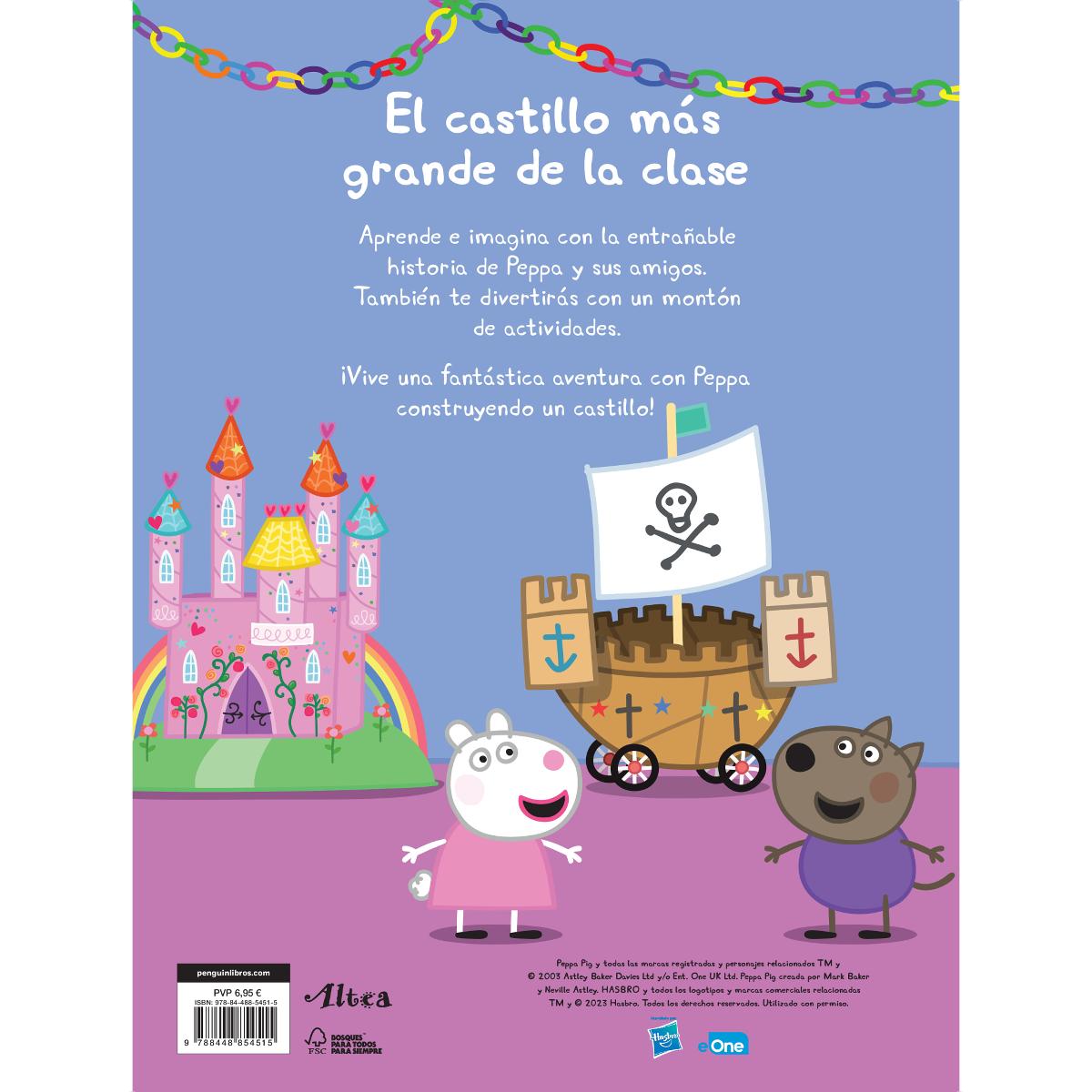 Peppa Pig. Cuaderno de actividades - El castillo más grande de la clase  (Tapa blanda) 2