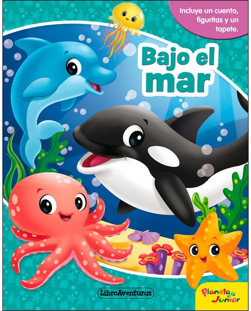 Imagen 0 de Bajo el mar. Libroaventuras: Incluye un tablero y figuras para jugar