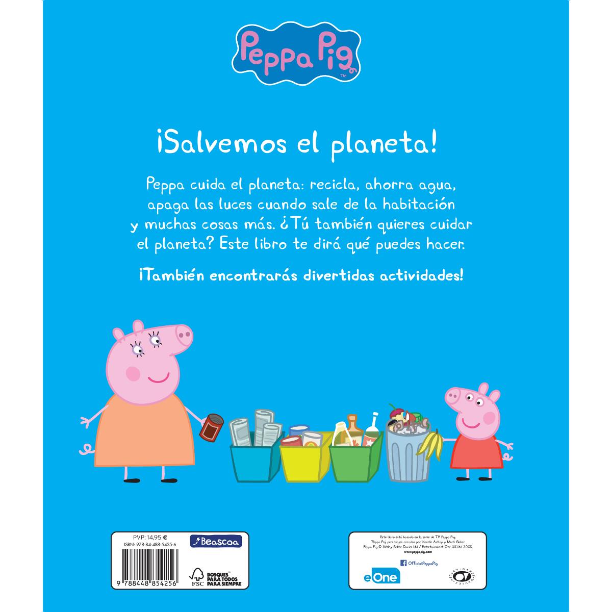 Peppa Pig. Primeros aprendizajes - Aprendo con Peppa. ¡Salvemos el planeta!  (Tapa dura) 2