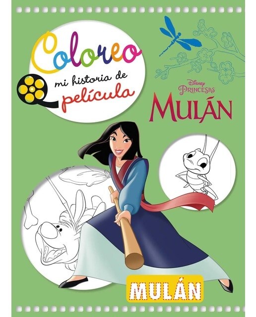 Mulán. Coloreo mi historia de película