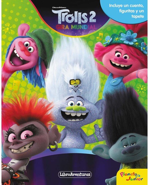 Trolls 2. Libroaventuras: Incluye un cuento, figuritas y un tapete 1