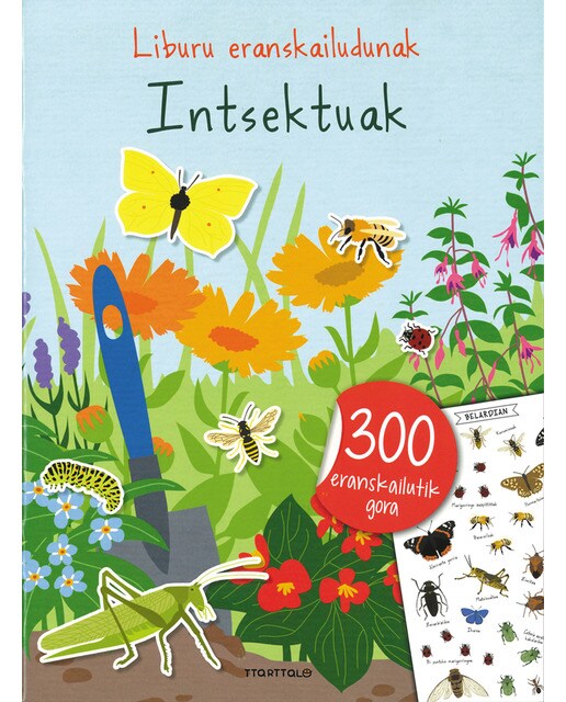 Intsektuak: Liburu eranskailudunak(Tapa blanda) 1