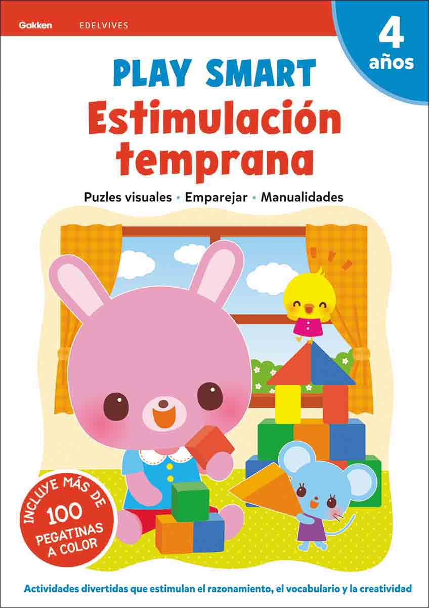 Imagen 1 de Play Smart : Estimulación temprana. 4 años  (Tapa blanda)