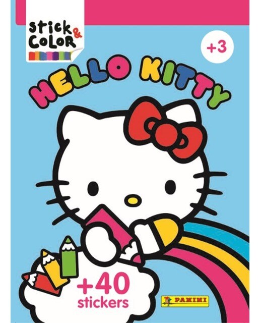 Stick &amp; color hello kitty