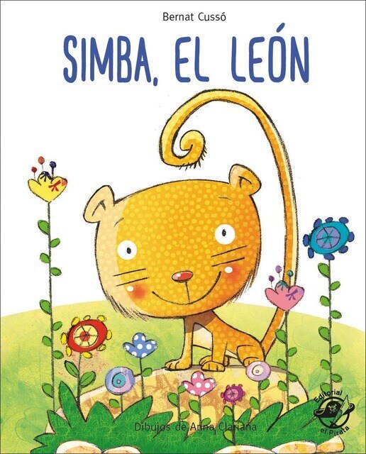 Simba, el león: En letra MAYÚSCULA y de imprenta: libros para niños de 5 y 6 años  (Tapa blanda) 1