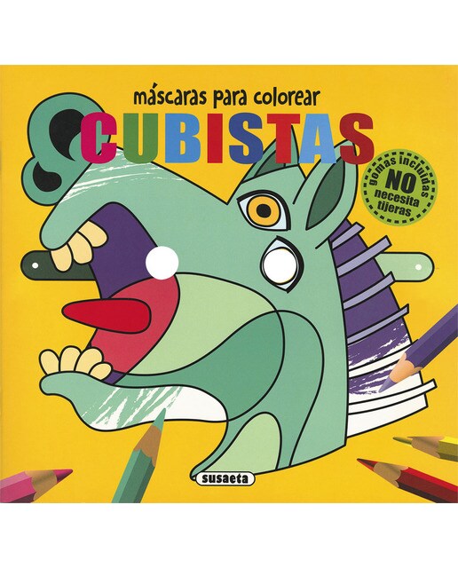 Máscaras para colorear - Abstractas