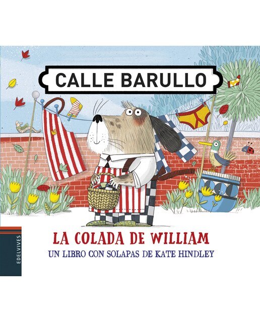 La colada de William: Un libro con solapas de Kate Hindley 1