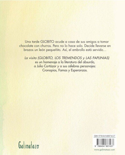 La visita: (GLOBITO, LOS TREMENDOS y LAS PAPLINIAS)  (Tapa dura) 5