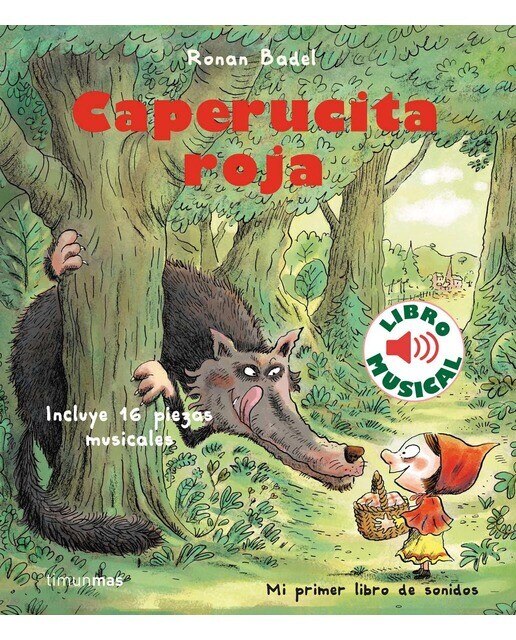 Imagen 0 de Caperucita roja. Libro musical (Tapa dura)