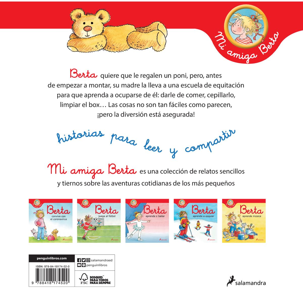 Berta aprende a montar (Mi amiga Berta)  (Tapa dura) 2