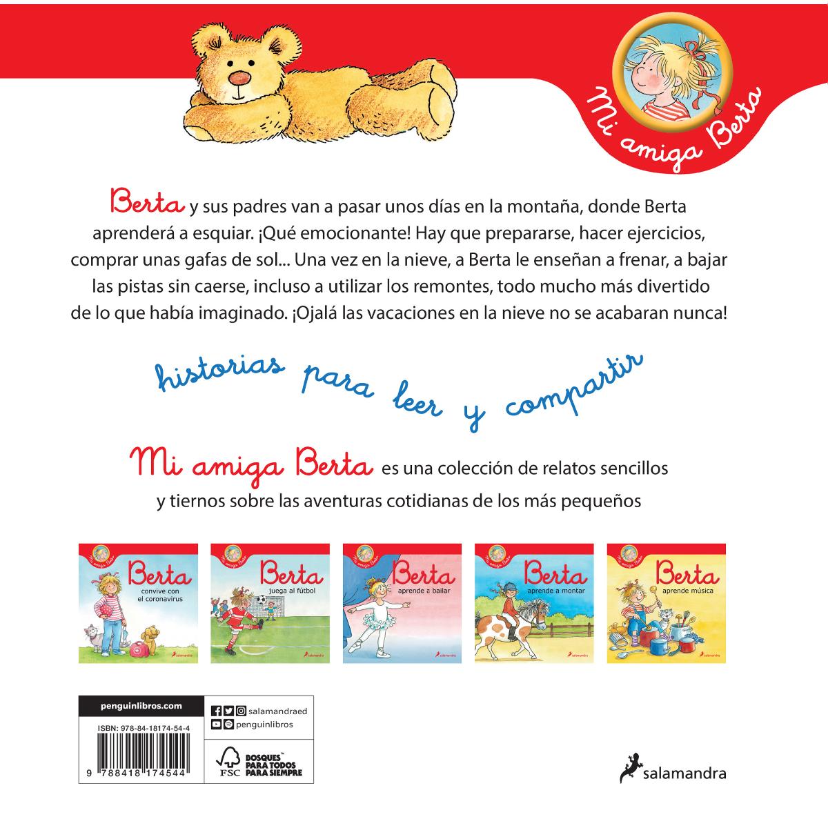 Berta aprende a esquiar (Mi amiga Berta)  (Tapa dura) 2