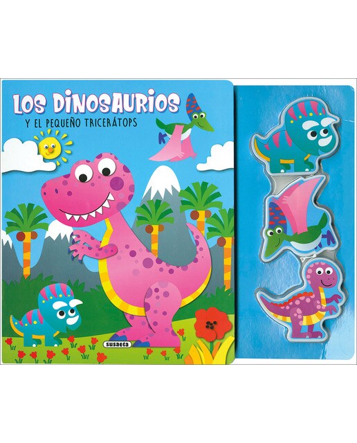 Los dinosaurios y el pequeño tricerátops