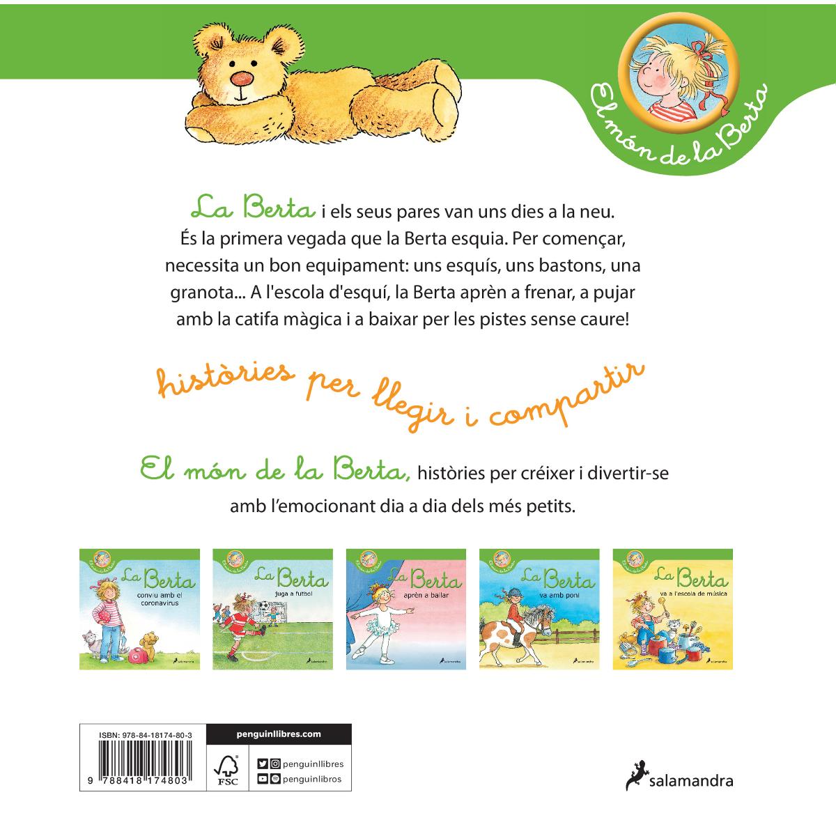 La Berta aprèn a esquiar (El món de la Berta)  (Tapa dura) 2