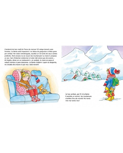 La Berta aprèn a esquiar (El món de la Berta)  (Tapa dura) 4