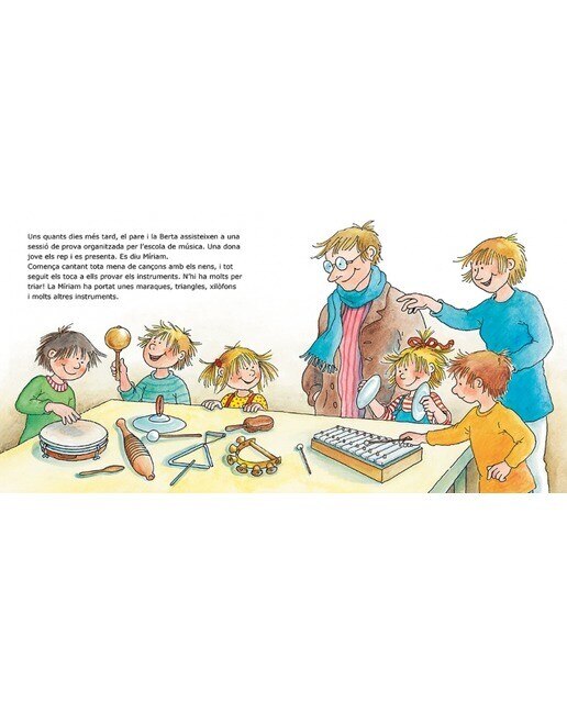 La Berta va a l'escola de música (El món de la Berta)  (Tapa dura) 3