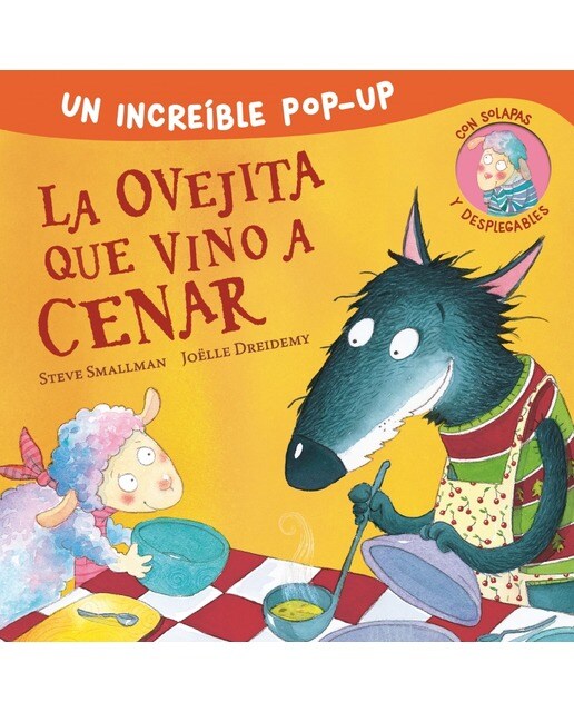 Pop-Up de La ovejita que vino a cenar (La ovejita que vino a cenar. Libro Pop-Up): Un increíble Pop-Up con solapas y desplegables  (Tapa dura) 6
