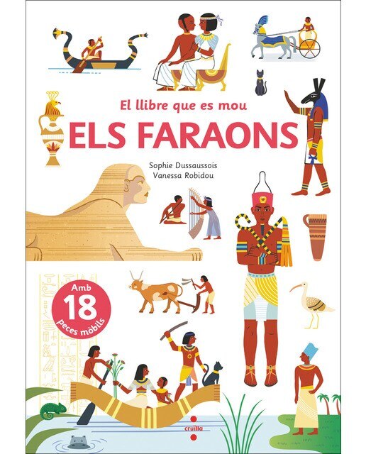 Imagen 0 de El llibre que es mou: Els faraons (Tapa dura)