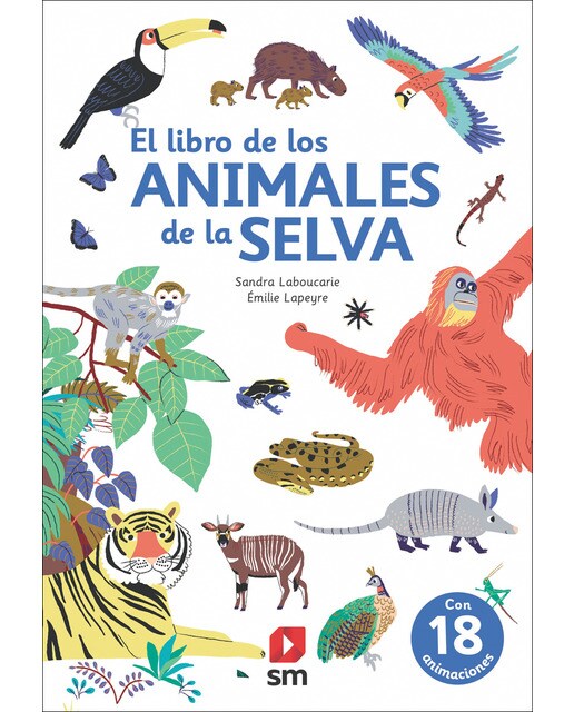 Imagen 0 de El libro de los animales de la selva (Tapa dura)