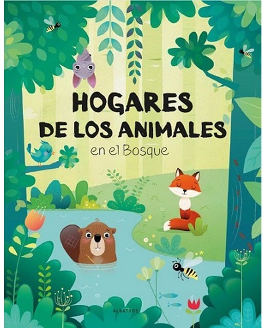 Hogares de los animales en el bosque