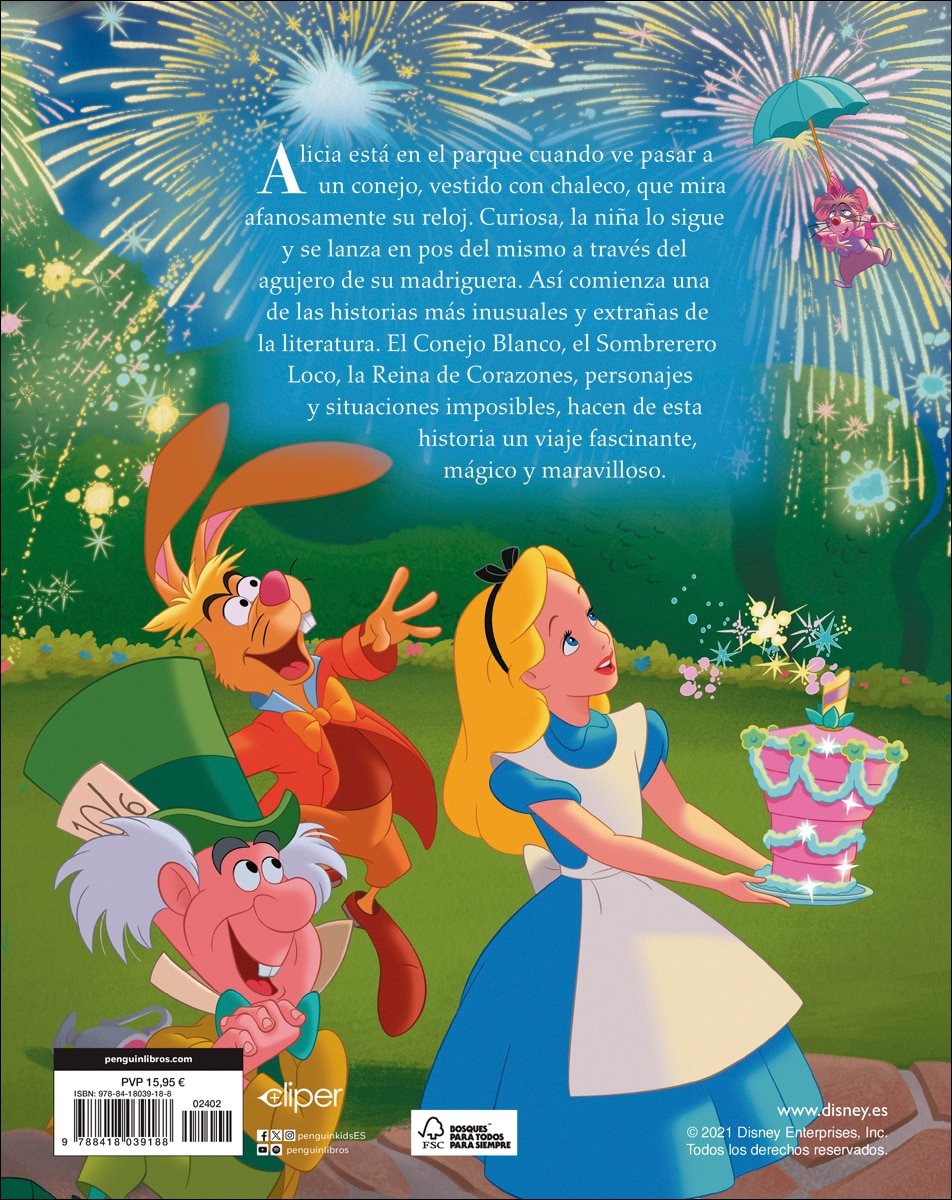 Alicia en el País de las Maravillas (Mis Clásicos Disney) (Capa dura) 3