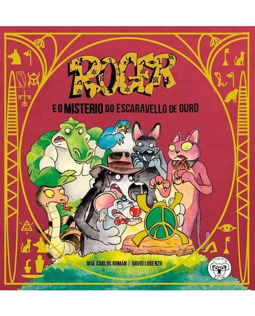 ROGER E O MISTERIO DO ESCARAVELLO DE OURO (Capa dura) 1