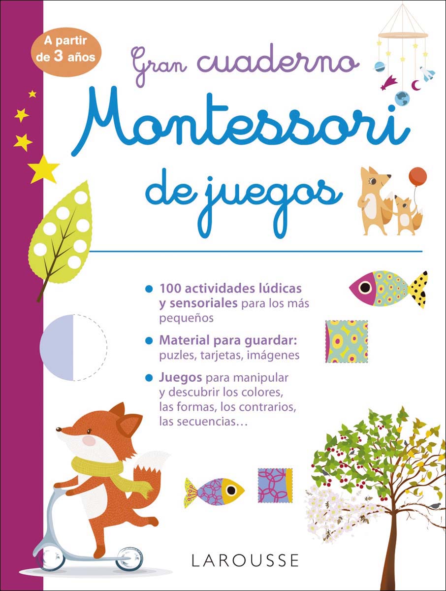Imagen 0 de Gran cuaderno Montessori de juegos  (Tapa blanda)
