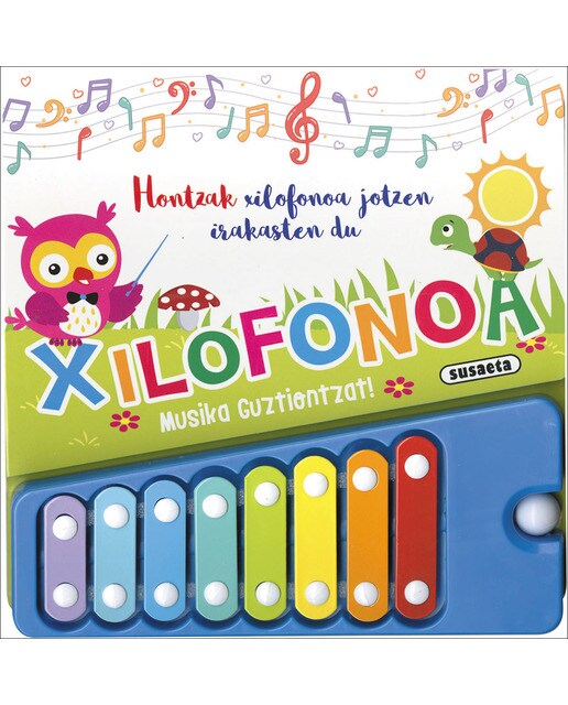 Hontzak xilofonoa jotzen irakasten du 1