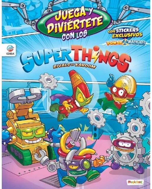 Juega y diviértete con los Superthings Power Machines (Capa mole) 1