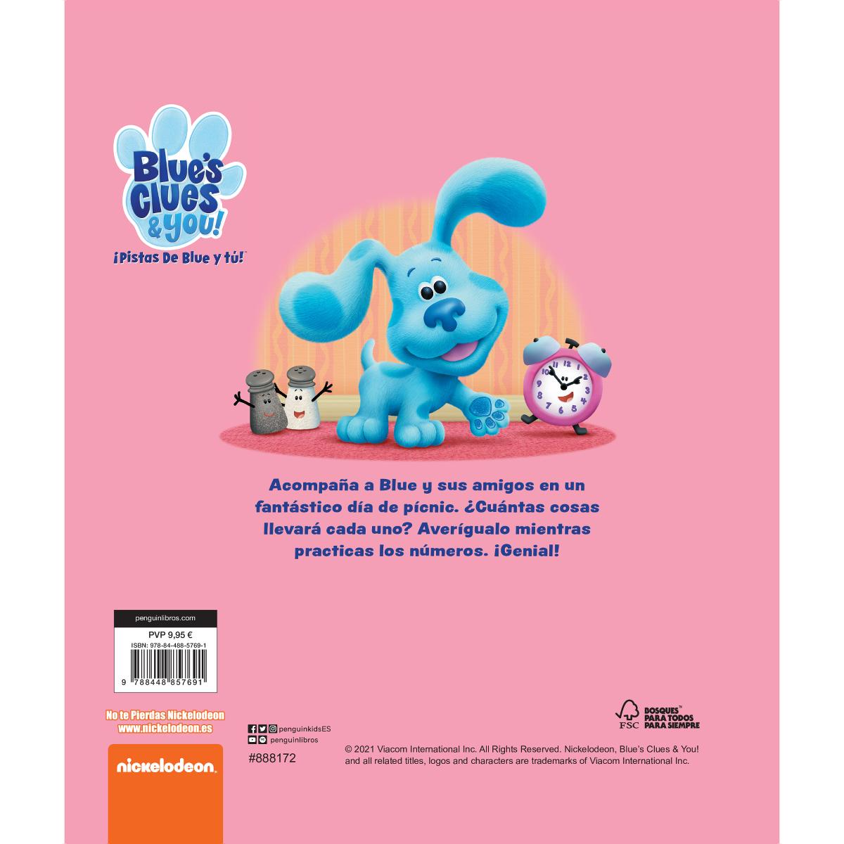 Imagen 2 de Blue's Clues & You! | ¡Pistas de Blue y tú! - Los números con Blue  (Tapa dura)